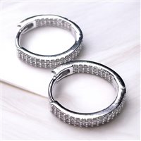Orecchini Stocco Gioielli Donna in Argento Zircone VRA 51 - VRA 51